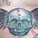 Tattoos - fetal skull and wings  - 86505
